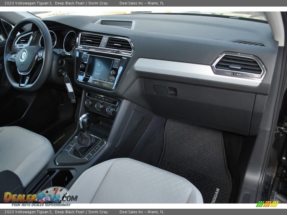 2020 Volkswagen Tiguan S Deep Black Pearl / Storm Gray Photo #16