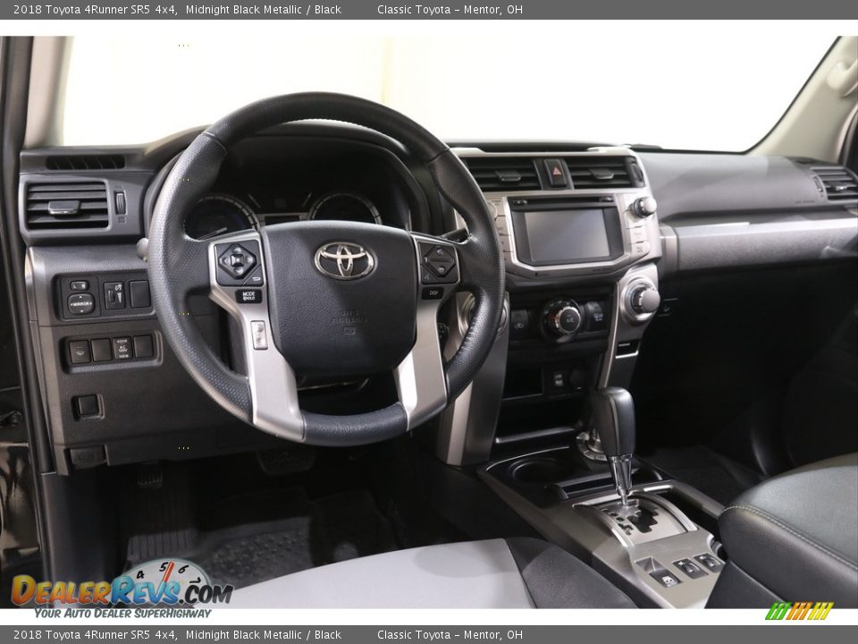 2018 Toyota 4Runner SR5 4x4 Midnight Black Metallic / Black Photo #6