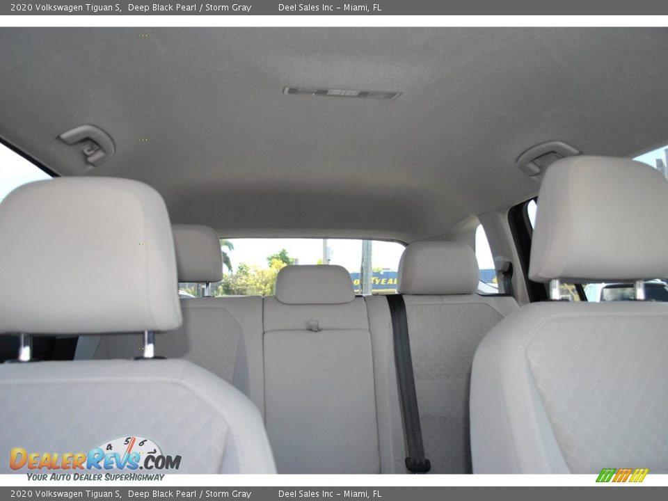 2020 Volkswagen Tiguan S Deep Black Pearl / Storm Gray Photo #19