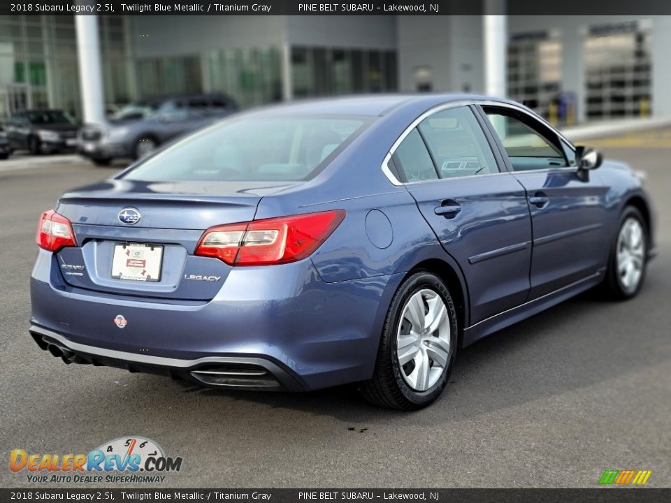 2018 Subaru Legacy 2.5i Twilight Blue Metallic / Titanium Gray Photo #19