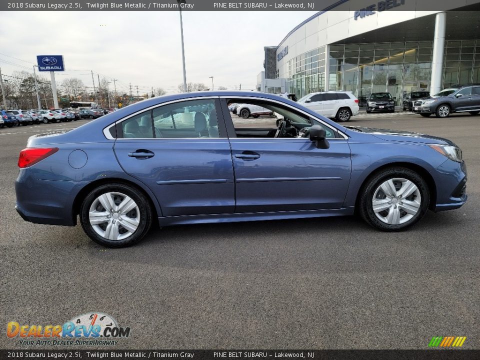 2018 Subaru Legacy 2.5i Twilight Blue Metallic / Titanium Gray Photo #20