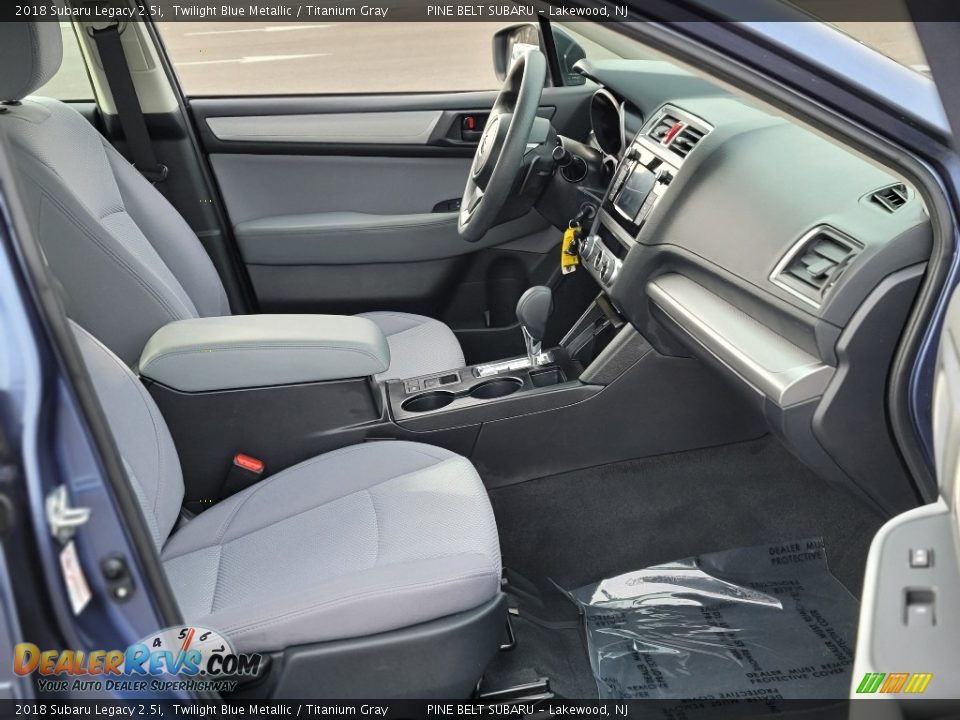 Front Seat of 2018 Subaru Legacy 2.5i Photo #26