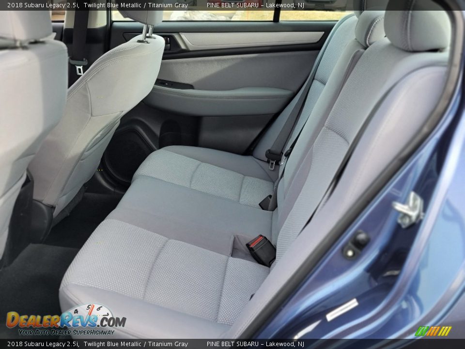 Rear Seat of 2018 Subaru Legacy 2.5i Photo #29