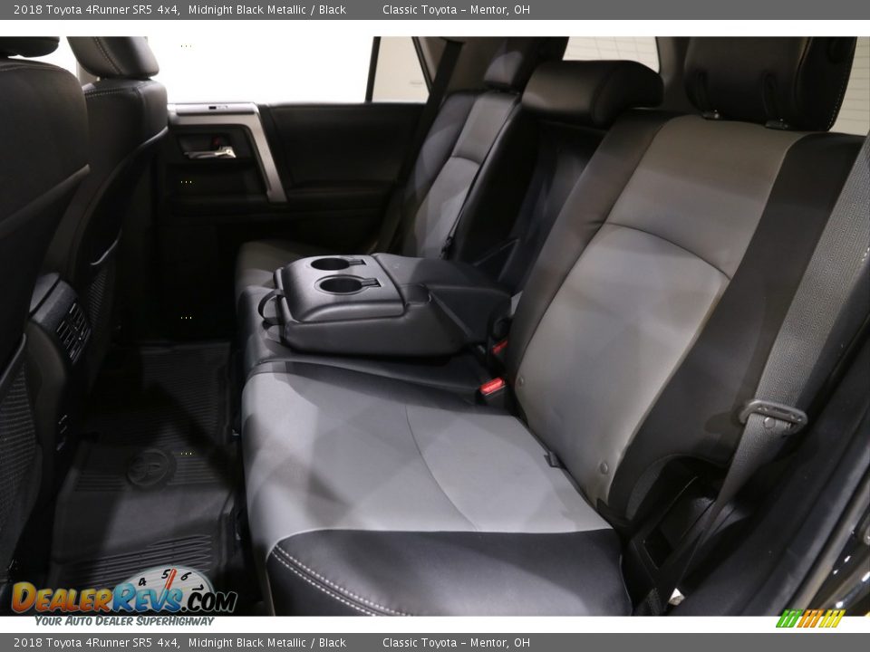 2018 Toyota 4Runner SR5 4x4 Midnight Black Metallic / Black Photo #21