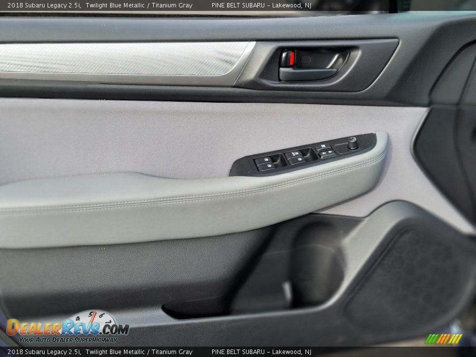 Door Panel of 2018 Subaru Legacy 2.5i Photo #32