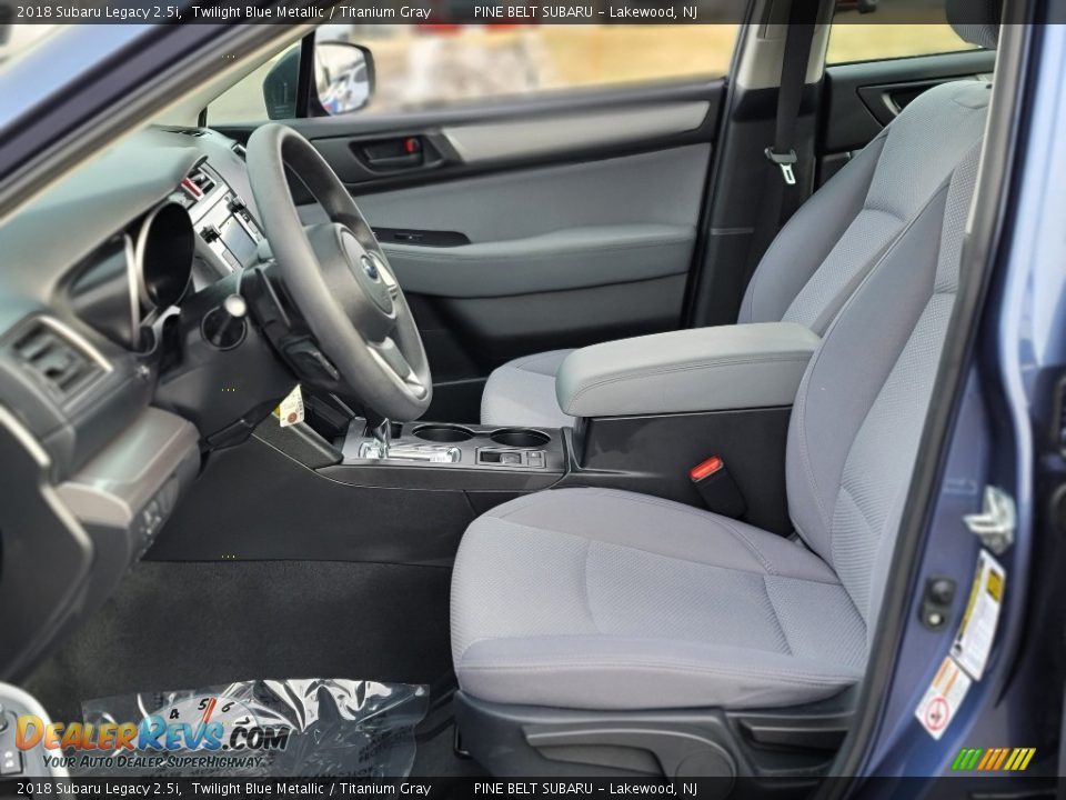 Front Seat of 2018 Subaru Legacy 2.5i Photo #33