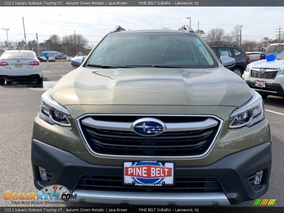 2021 Subaru Outback Touring XT Autumn Green Metallic / Java Brown Photo #3