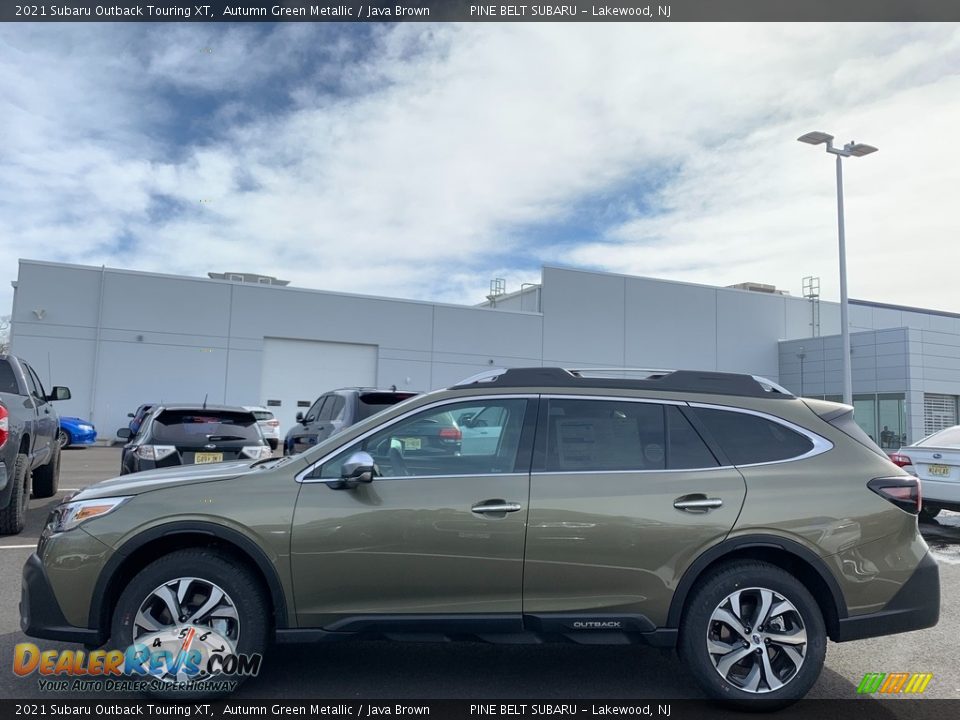 2021 Subaru Outback Touring XT Autumn Green Metallic / Java Brown Photo #4