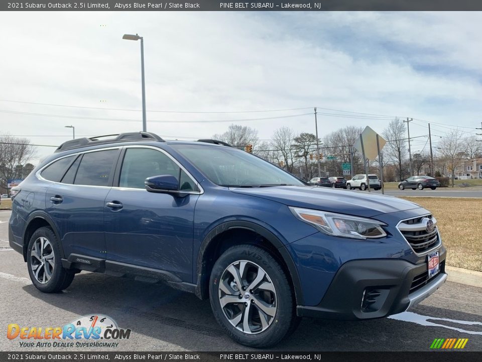 2021 Subaru Outback 2.5i Limited Abyss Blue Pearl / Slate Black Photo #1