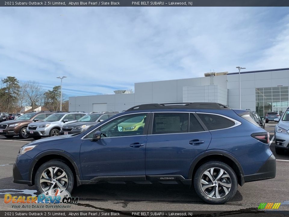 2021 Subaru Outback 2.5i Limited Abyss Blue Pearl / Slate Black Photo #4