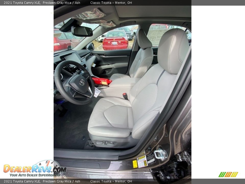 2021 Toyota Camry XLE Predawn Gray Mica / Ash Photo #2