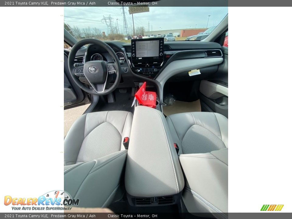 2021 Toyota Camry XLE Predawn Gray Mica / Ash Photo #4