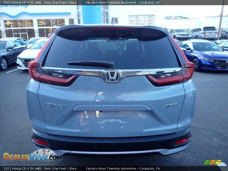 2021 Honda CR-V EX AWD Sonic Gray Pearl / Black Photo #3