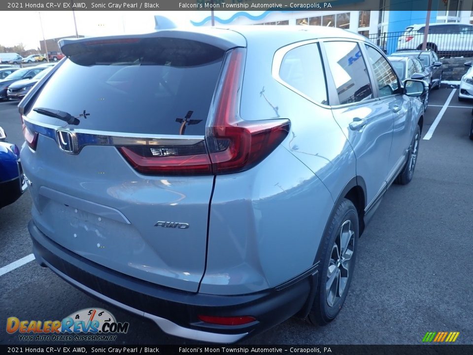 2021 Honda CR-V EX AWD Sonic Gray Pearl / Black Photo #4