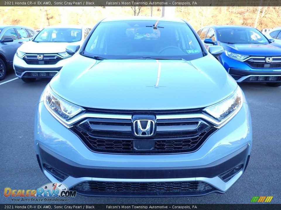2021 Honda CR-V EX AWD Sonic Gray Pearl / Black Photo #6