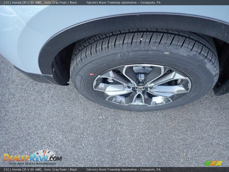 2021 Honda CR-V EX AWD Sonic Gray Pearl / Black Photo #7