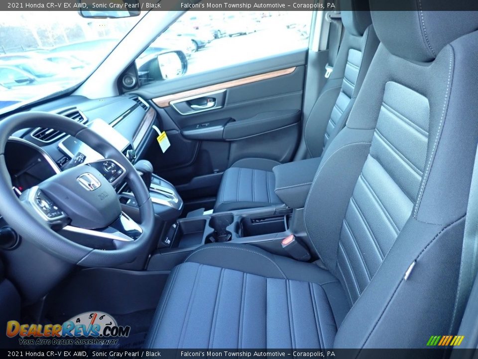 2021 Honda CR-V EX AWD Sonic Gray Pearl / Black Photo #8