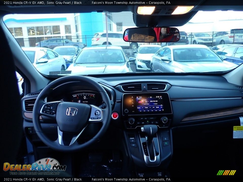 2021 Honda CR-V EX AWD Sonic Gray Pearl / Black Photo #10