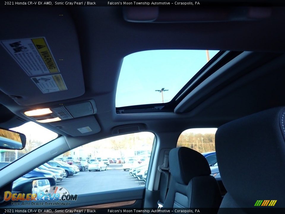 2021 Honda CR-V EX AWD Sonic Gray Pearl / Black Photo #13