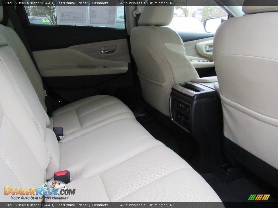 2020 Nissan Murano SL AWD Pearl White Tricoat / Cashmere Photo #13