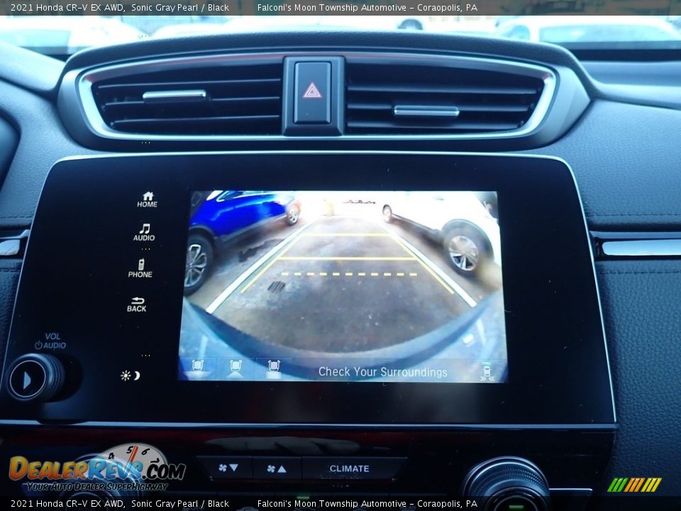 2021 Honda CR-V EX AWD Sonic Gray Pearl / Black Photo #15