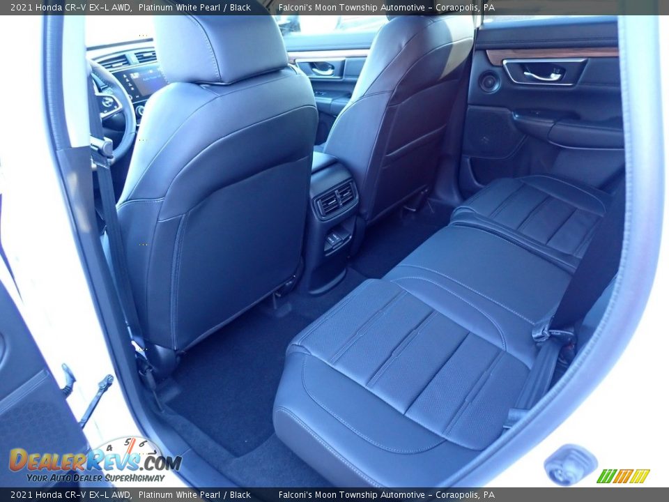 2021 Honda CR-V EX-L AWD Platinum White Pearl / Black Photo #8