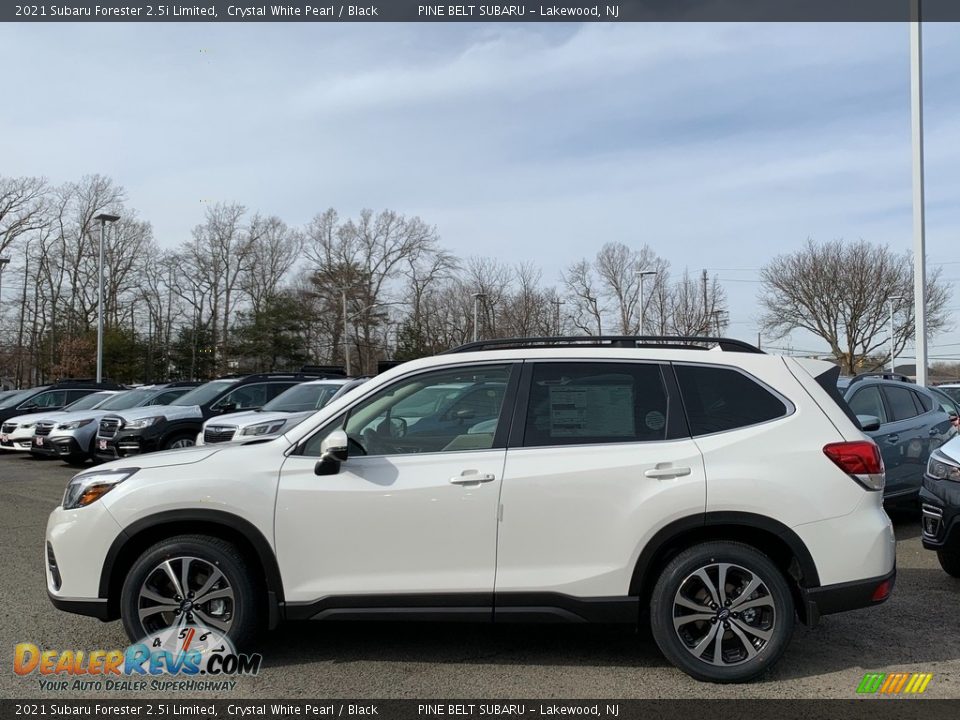 2021 Subaru Forester 2.5i Limited Crystal White Pearl / Black Photo #4