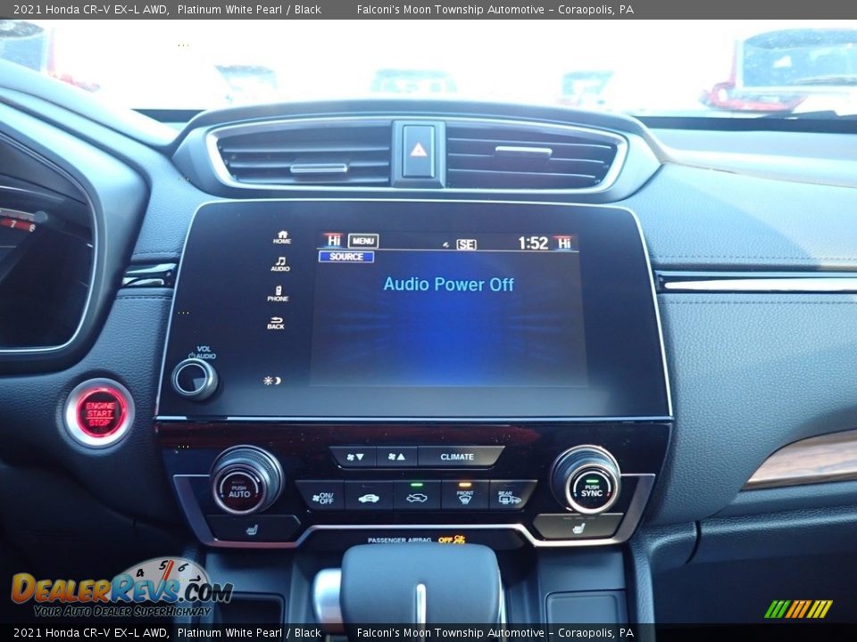 2021 Honda CR-V EX-L AWD Platinum White Pearl / Black Photo #13