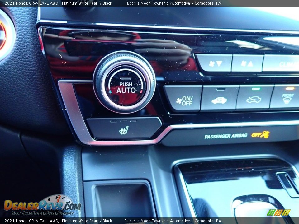 2021 Honda CR-V EX-L AWD Platinum White Pearl / Black Photo #15
