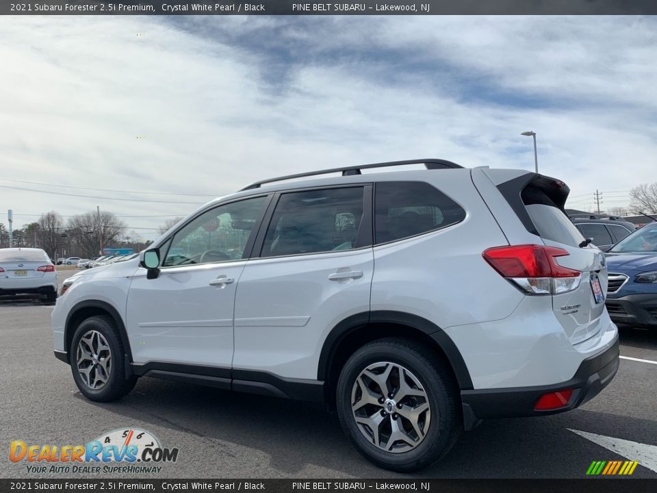 2021 Subaru Forester 2.5i Premium Crystal White Pearl / Black Photo #6