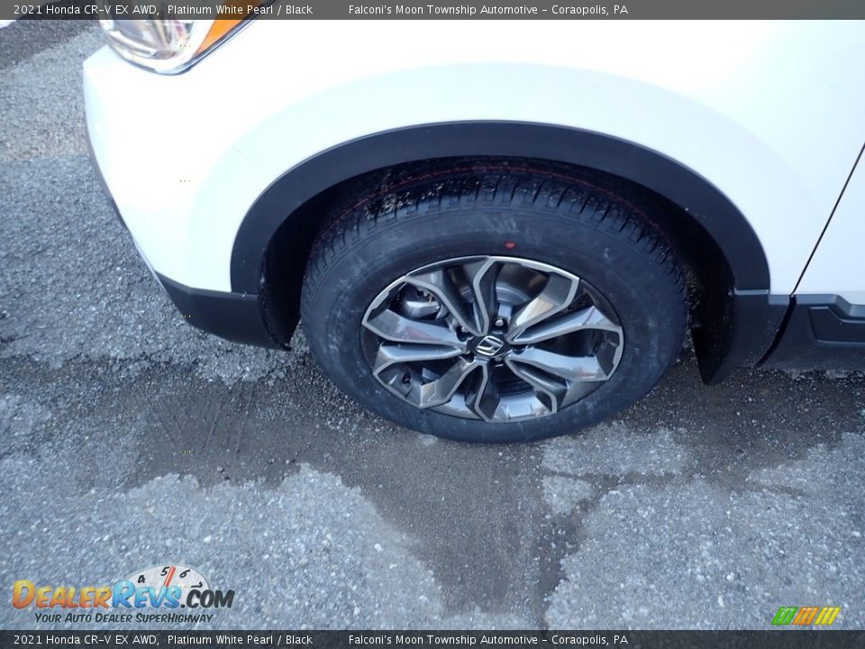 2021 Honda CR-V EX AWD Platinum White Pearl / Black Photo #2