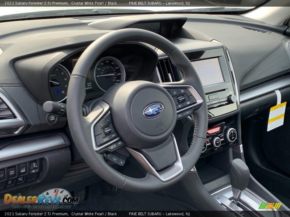 2021 Subaru Forester 2.5i Premium Crystal White Pearl / Black Photo #12