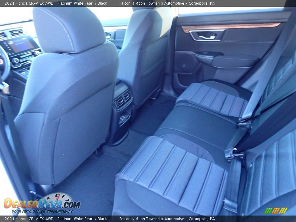 2021 Honda CR-V EX AWD Platinum White Pearl / Black Photo #9
