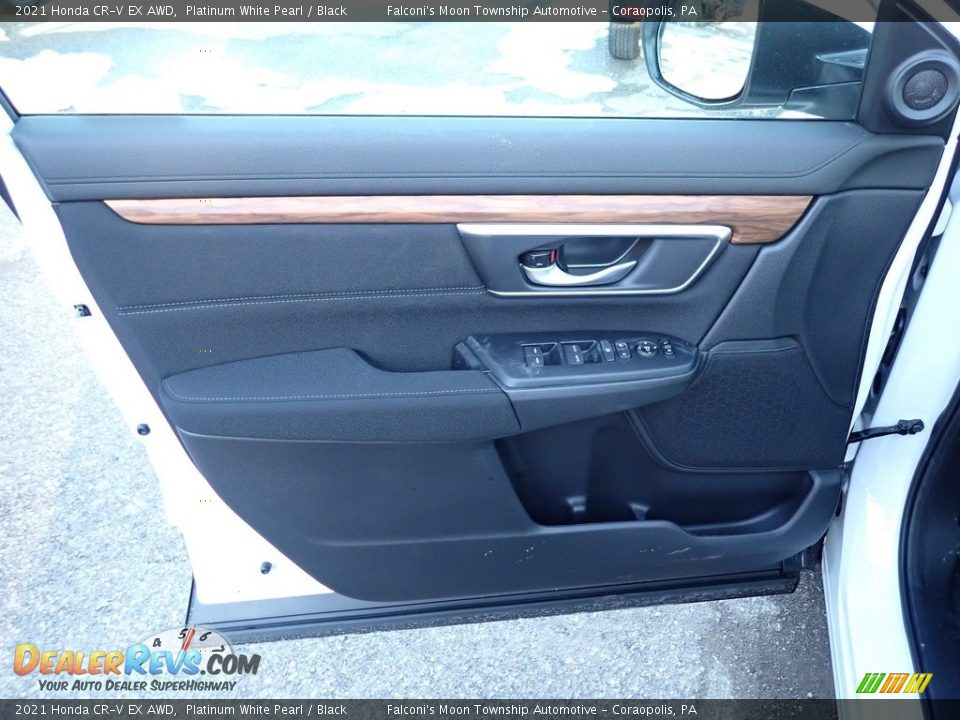 2021 Honda CR-V EX AWD Platinum White Pearl / Black Photo #11
