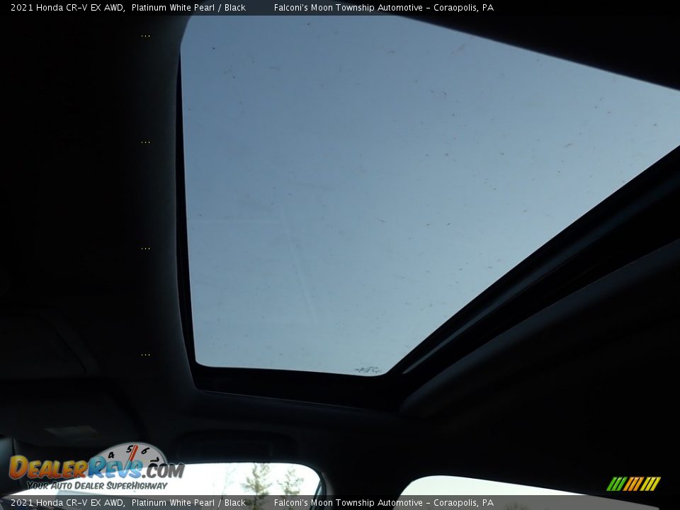 2021 Honda CR-V EX AWD Platinum White Pearl / Black Photo #13