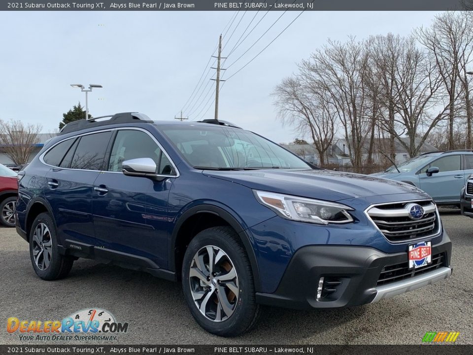 2021 Subaru Outback Touring XT Abyss Blue Pearl / Java Brown Photo #1