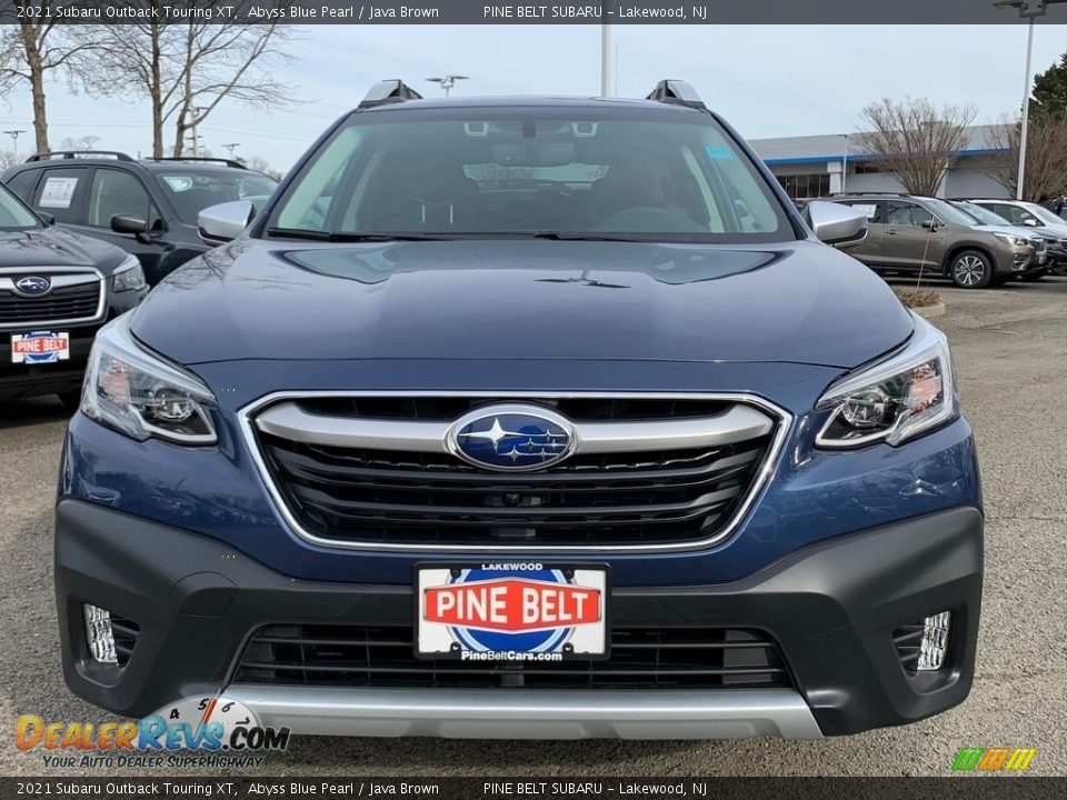 2021 Subaru Outback Touring XT Abyss Blue Pearl / Java Brown Photo #3