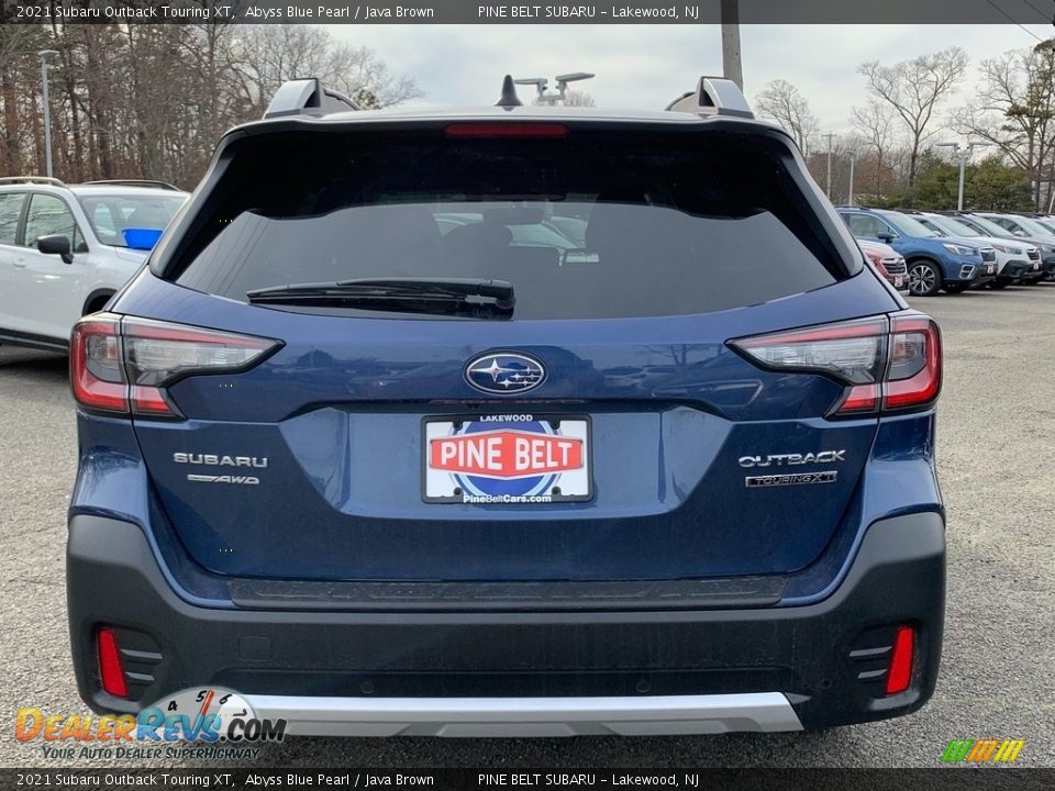 2021 Subaru Outback Touring XT Abyss Blue Pearl / Java Brown Photo #7