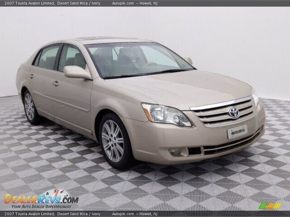 2007 Toyota Avalon Limited Desert Sand Mica / Ivory Photo #1