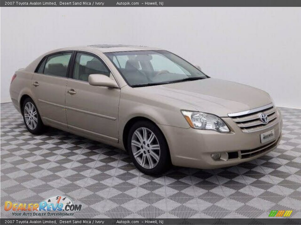 2007 Toyota Avalon Limited Desert Sand Mica / Ivory Photo #2