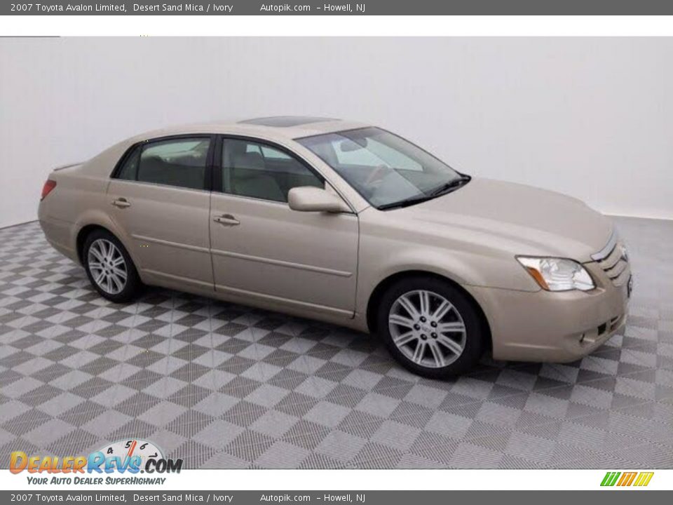 2007 Toyota Avalon Limited Desert Sand Mica / Ivory Photo #3