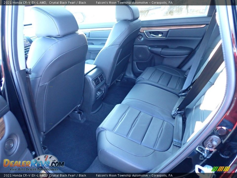 2021 Honda CR-V EX-L AWD Crystal Black Pearl / Black Photo #9