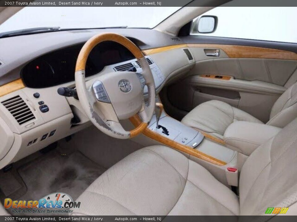 2007 Toyota Avalon Limited Desert Sand Mica / Ivory Photo #10