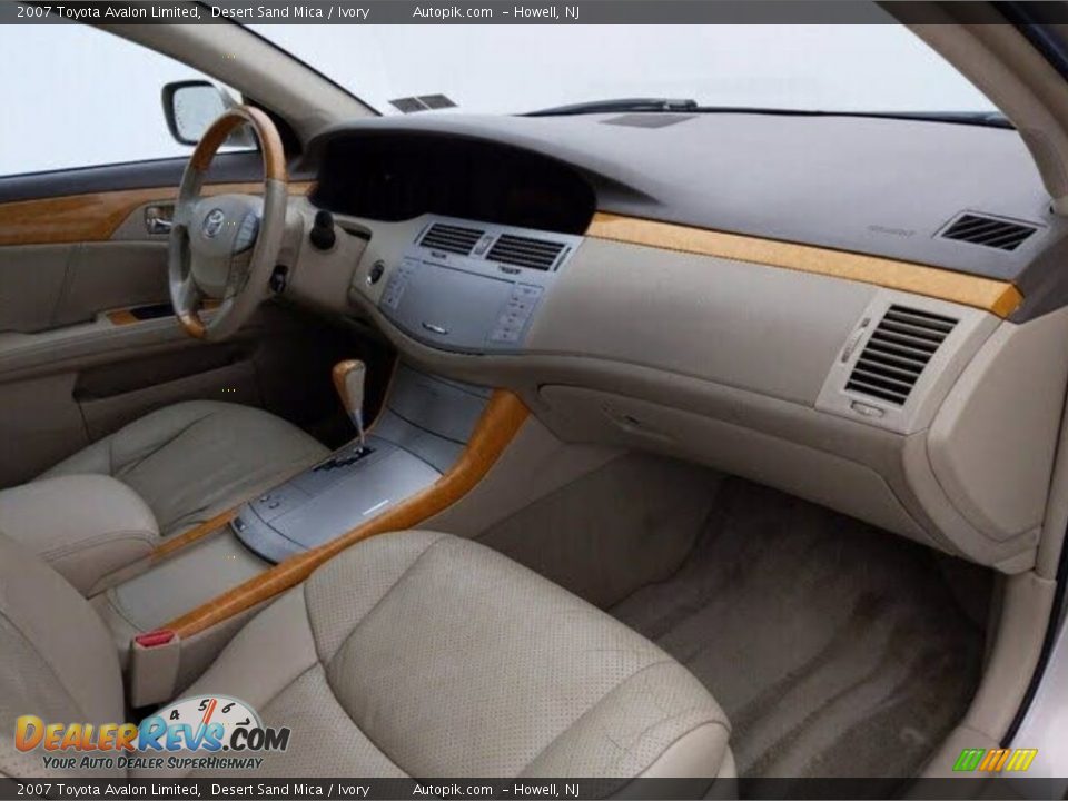 2007 Toyota Avalon Limited Desert Sand Mica / Ivory Photo #13