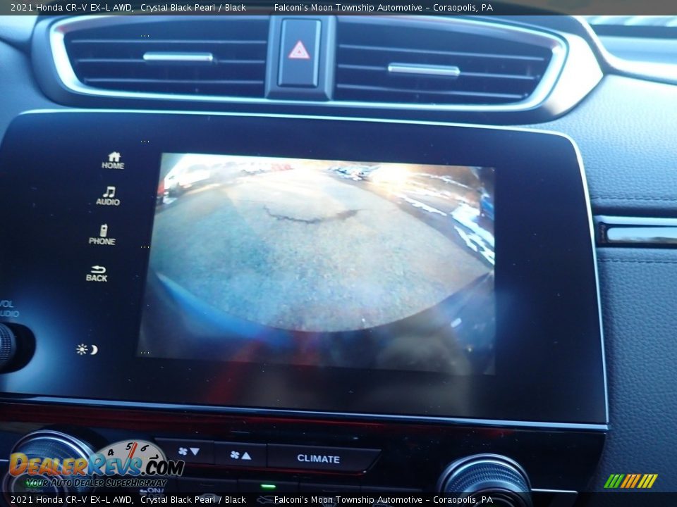 2021 Honda CR-V EX-L AWD Crystal Black Pearl / Black Photo #15
