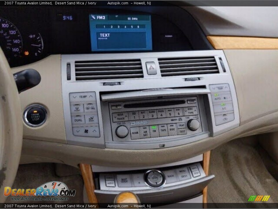 2007 Toyota Avalon Limited Desert Sand Mica / Ivory Photo #19