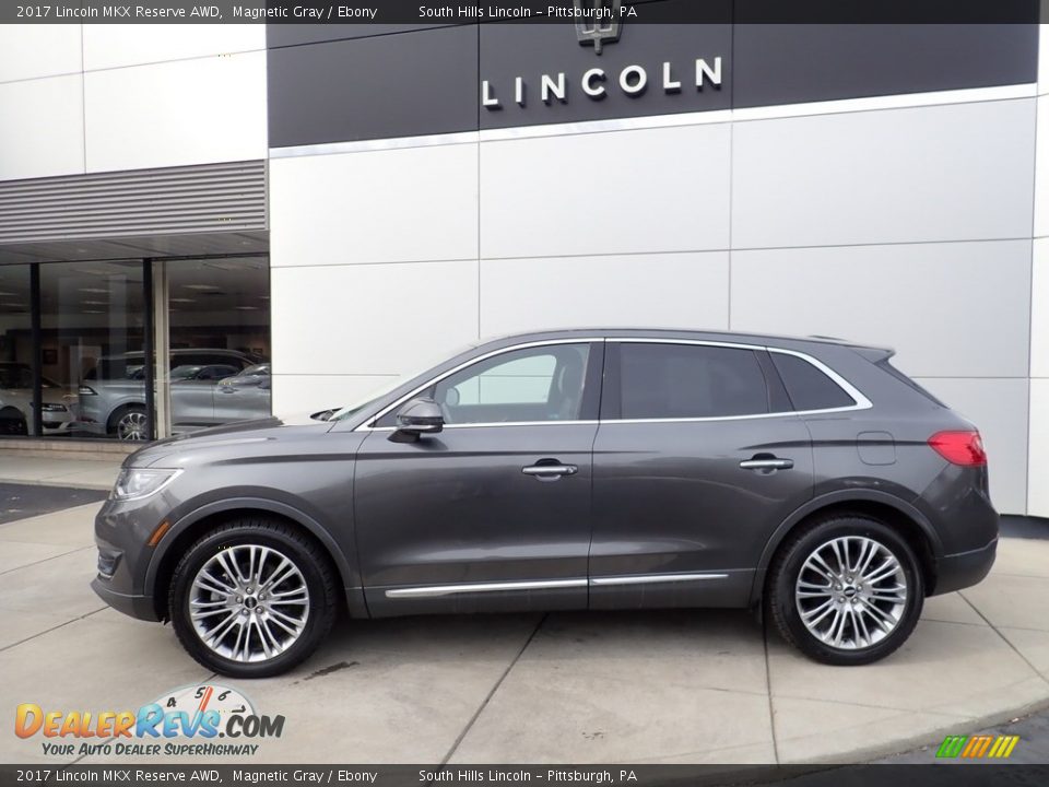 2017 Lincoln MKX Reserve AWD Magnetic Gray / Ebony Photo #2
