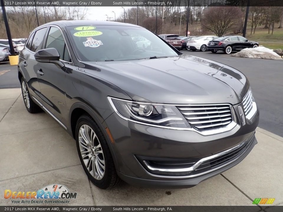 2017 Lincoln MKX Reserve AWD Magnetic Gray / Ebony Photo #8