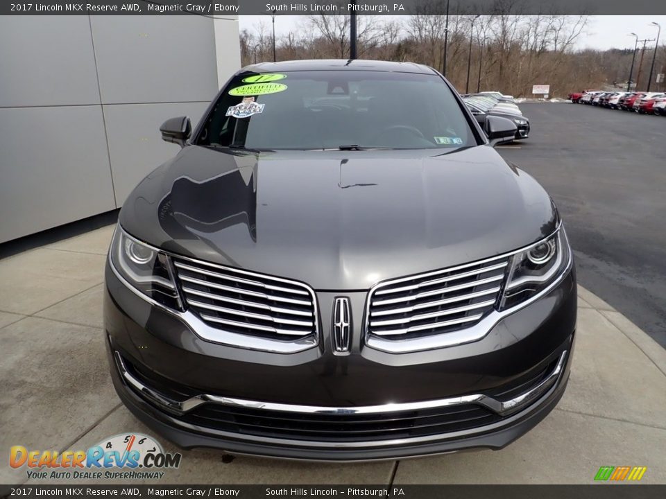 2017 Lincoln MKX Reserve AWD Magnetic Gray / Ebony Photo #9