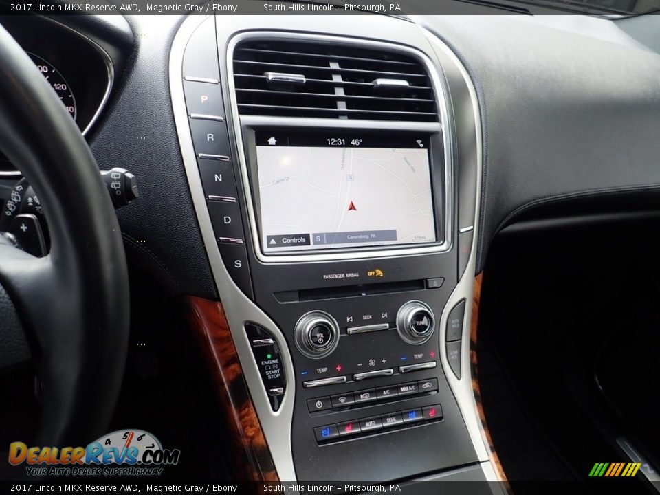 2017 Lincoln MKX Reserve AWD Magnetic Gray / Ebony Photo #22